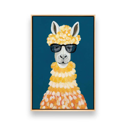 [Color:American Maple], Picture of art in a American Maple frame