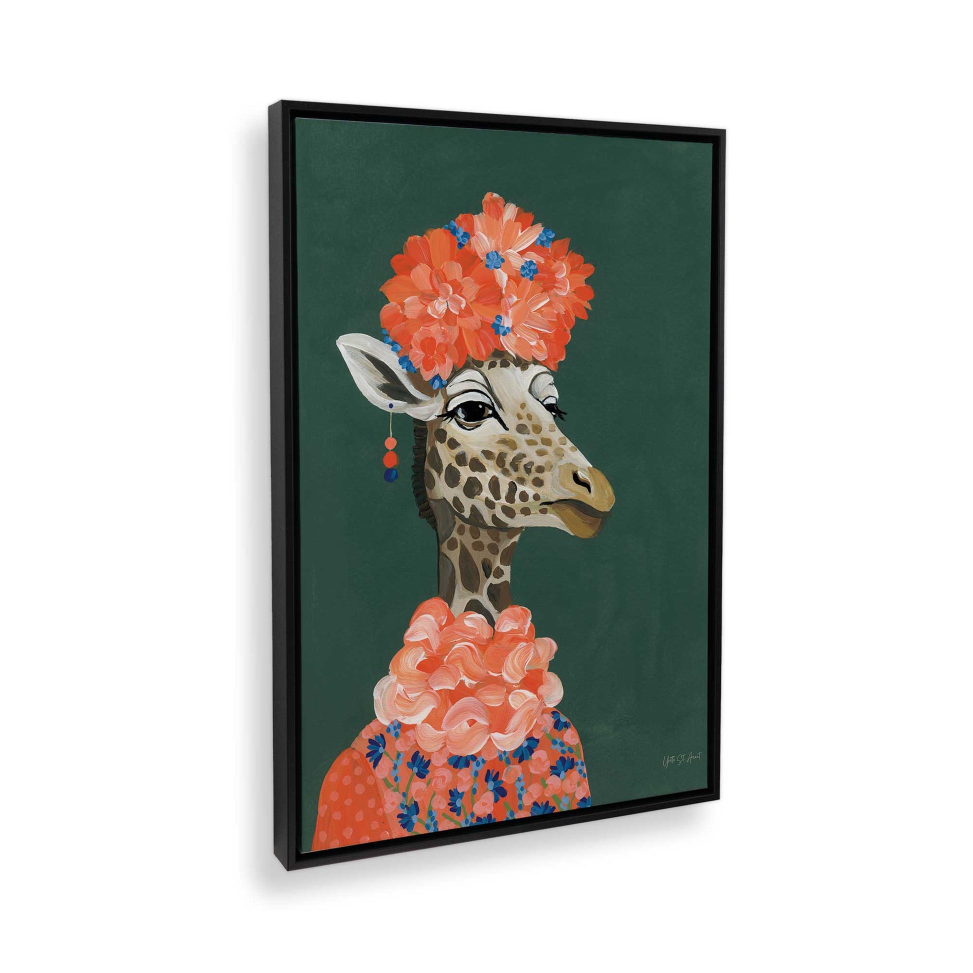 [Color:Satin Black], Picture of the corner of the art
