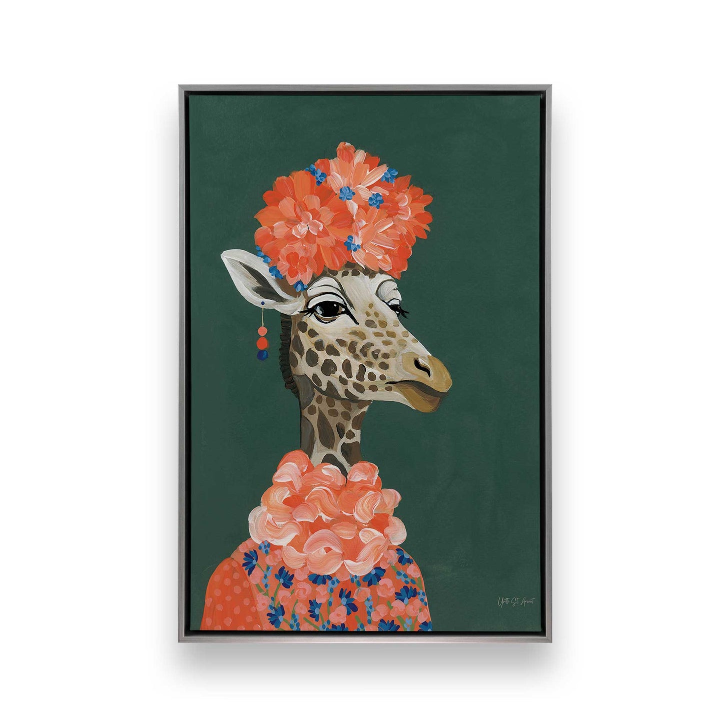 [Color:Polished Chrome], Picture of art in a Polished Chrome frame
