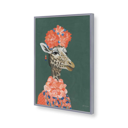 [Color:Polished Chrome], Picture of art in a Polished Chrome frame of the corner