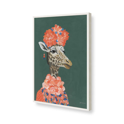 [Color:Opaque White], Picture of art in a Opaque White frame of the corner