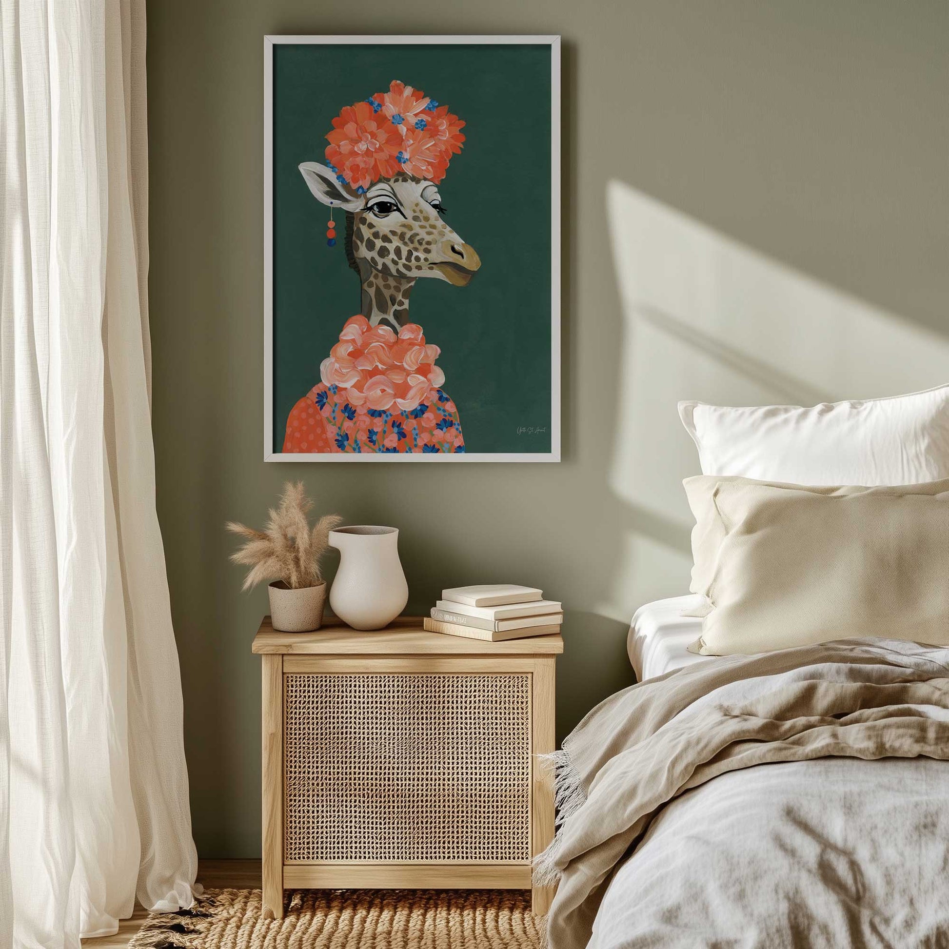 Picture of art in a room