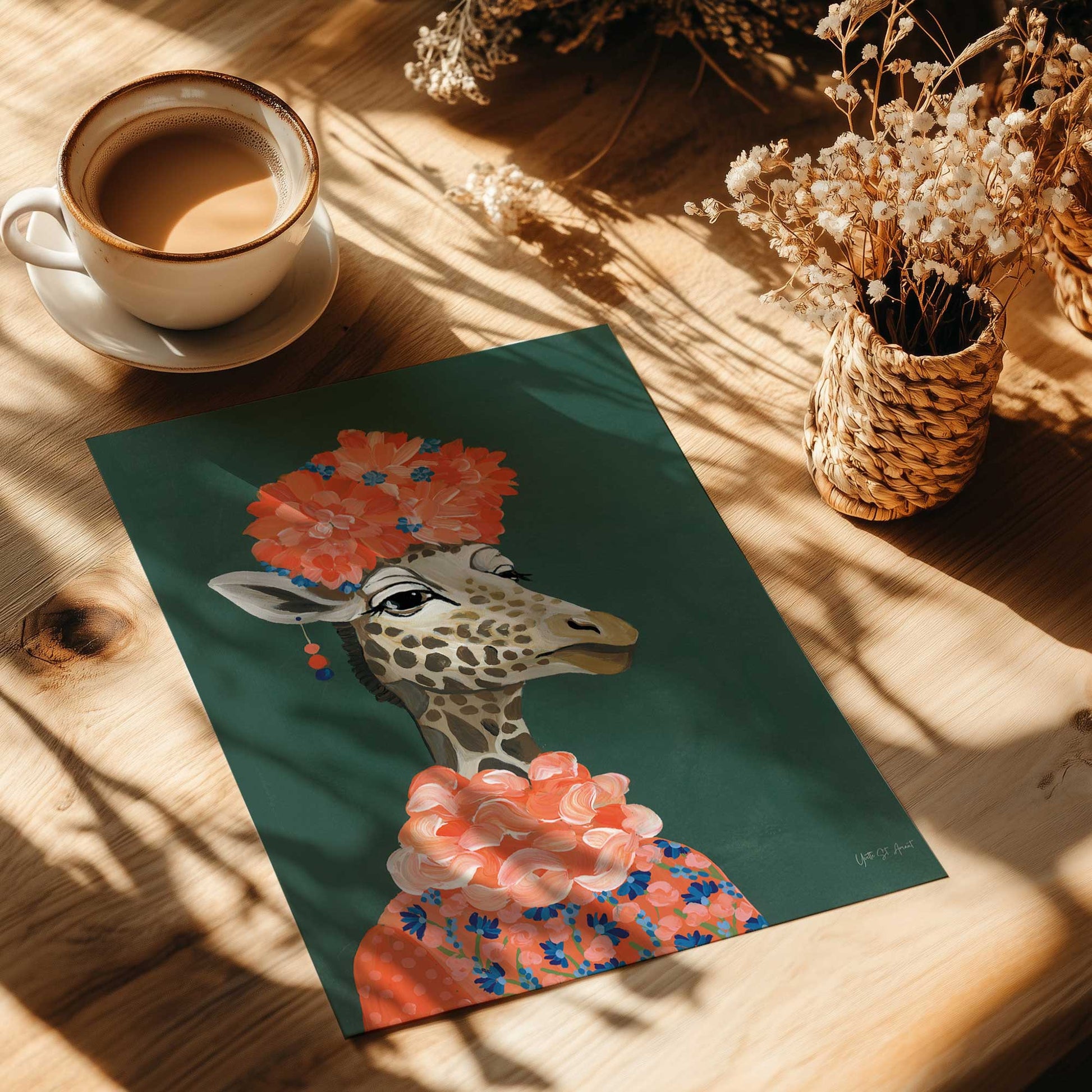 [Color:Rolled Print], Picture of close up of art