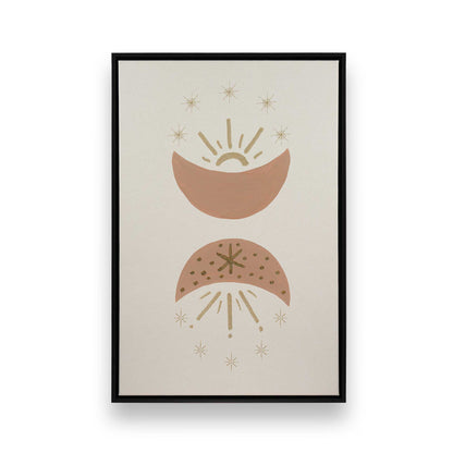 [Color:Satin Black], Picture of art in a Satin Black frame