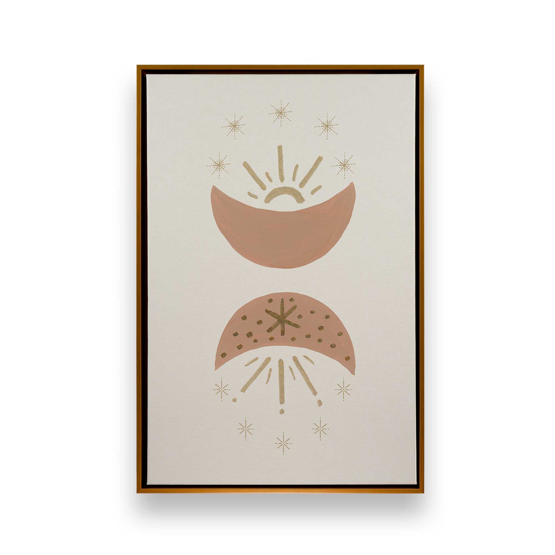 [Color:Polished Gold], Picture of art in a Polished Gold frame