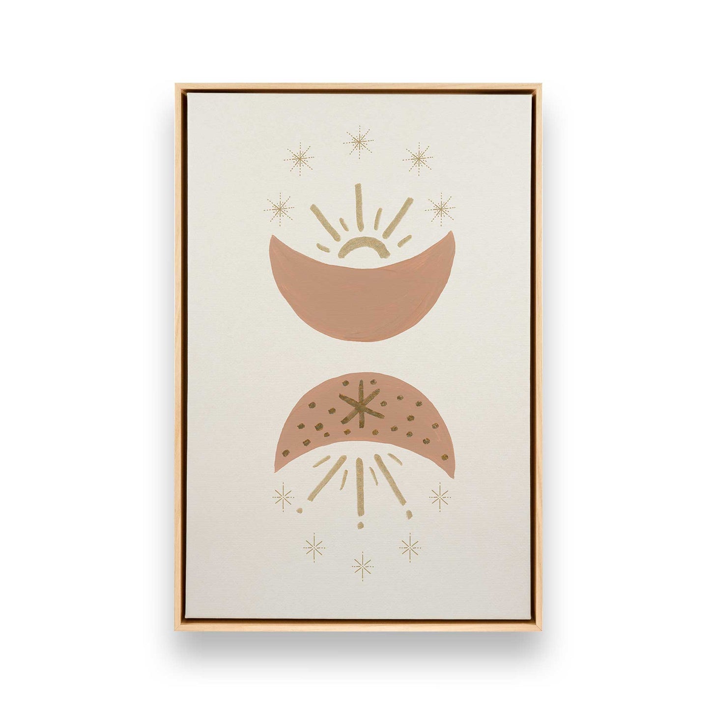 [Color:American Maple], Picture of art in a American Maple frame