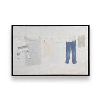 [Color:Satin Black], Picture of art in a Satin Black frame