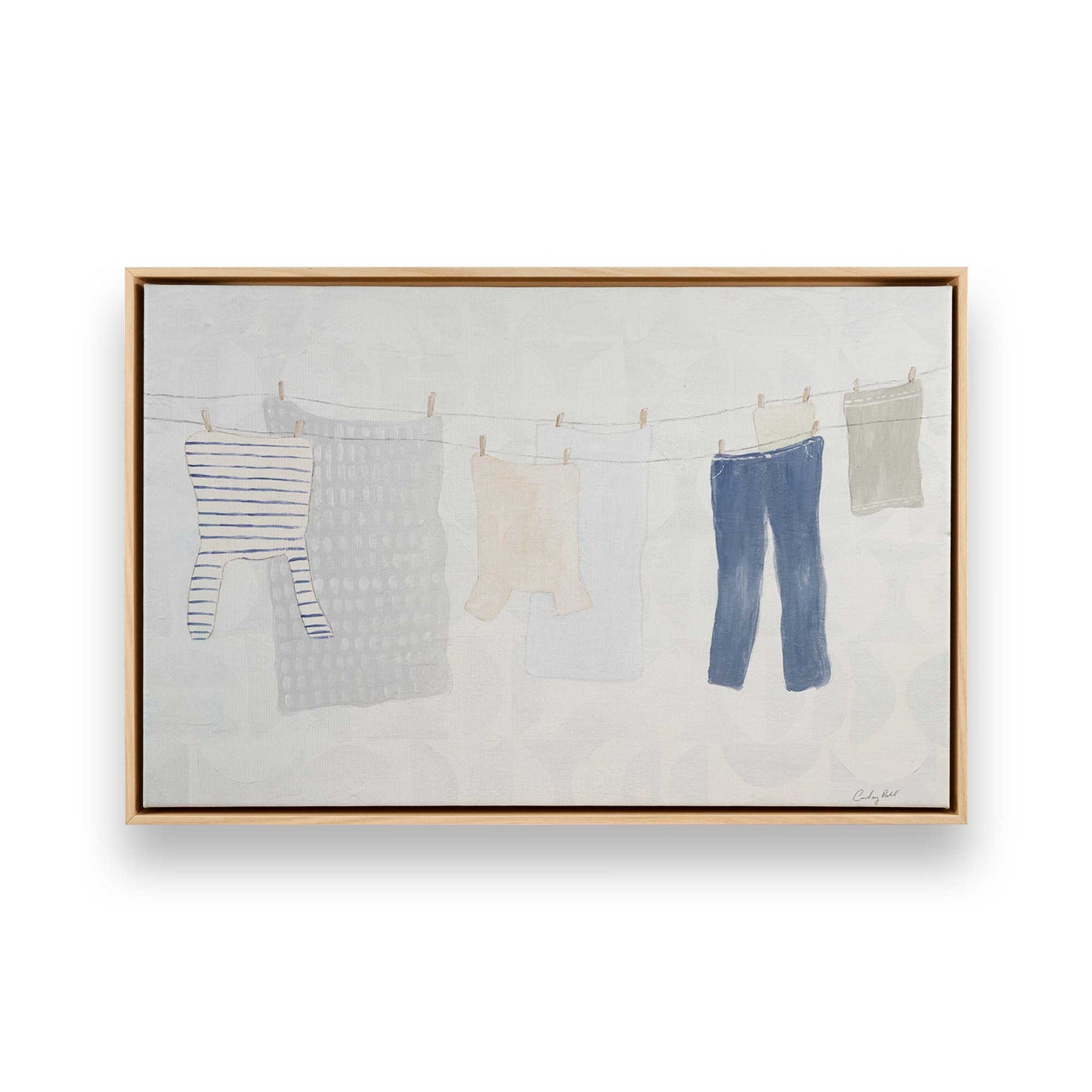 [Color:American Maple], Picture of art in a American Maple frame