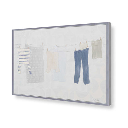 [Color:Polished Chrome], Picture of art in a Polished Chrome frame of the corner