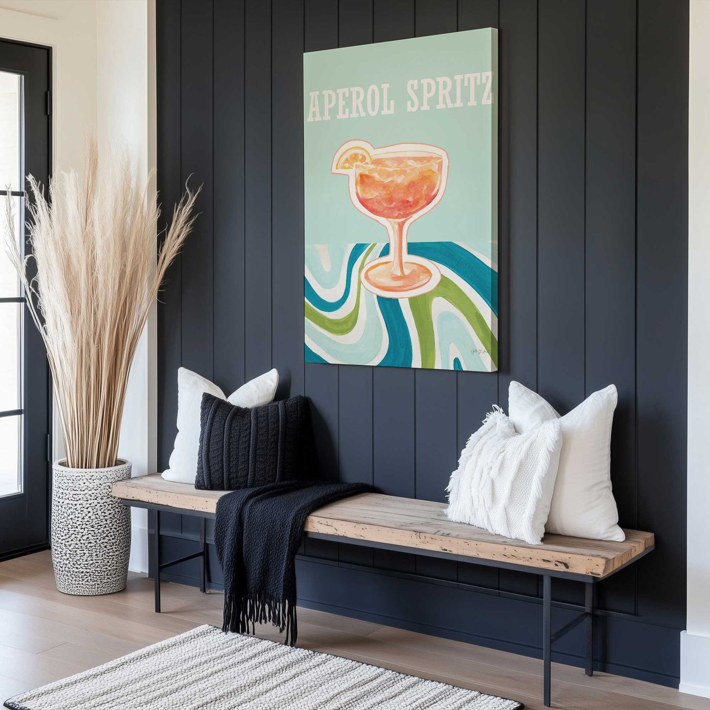 Picture of art in a room