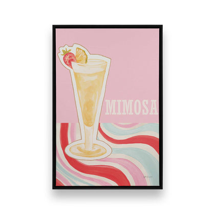 [Color:Satin Black], Picture of art in a Satin Black frame