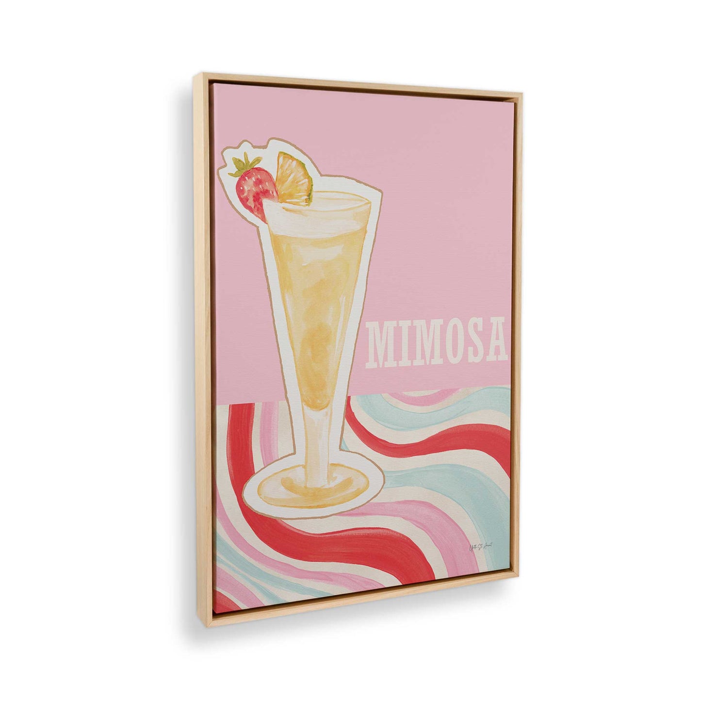 [Color:American Maple], Picture of the corner of the art