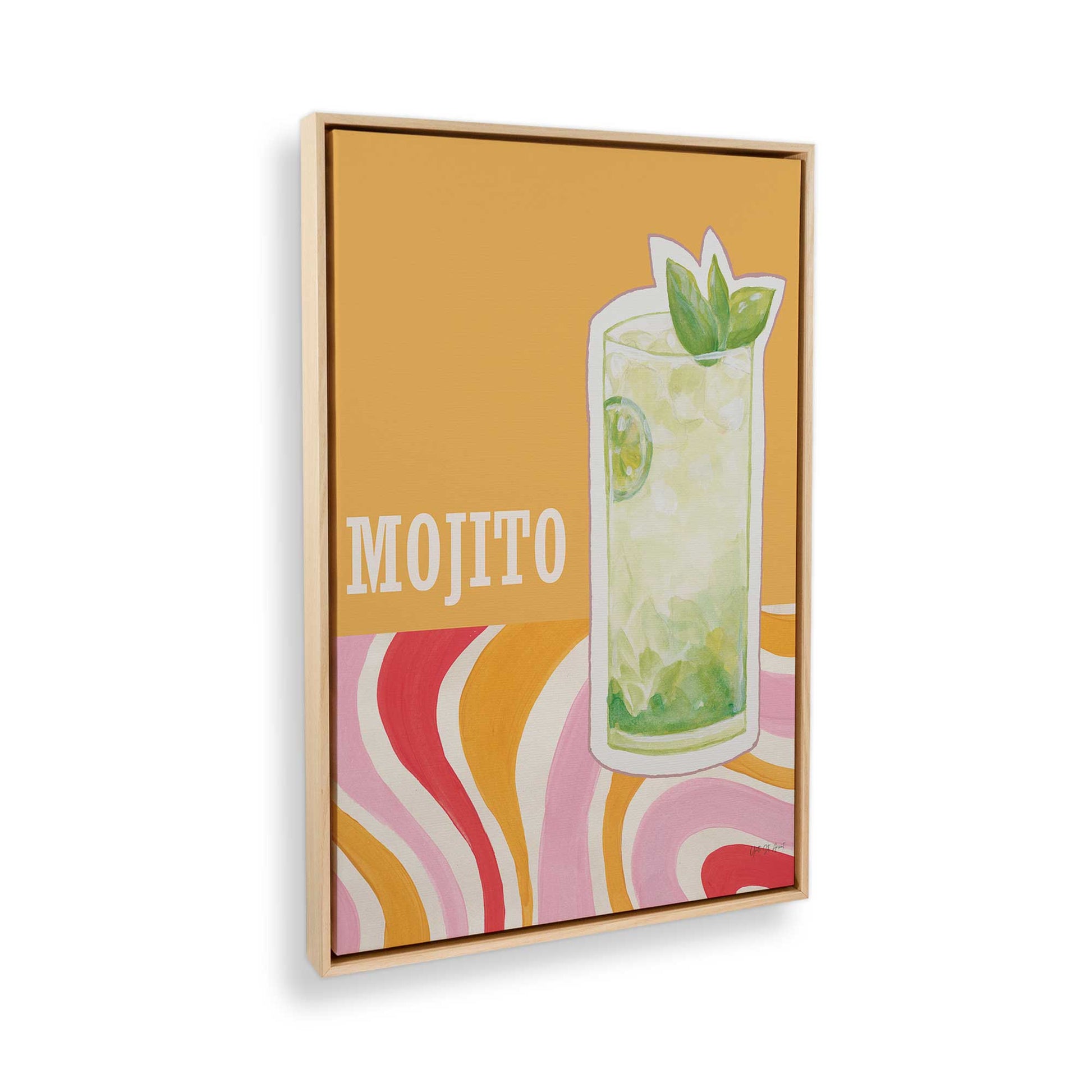 [Color:American Maple], Picture of the corner of the art