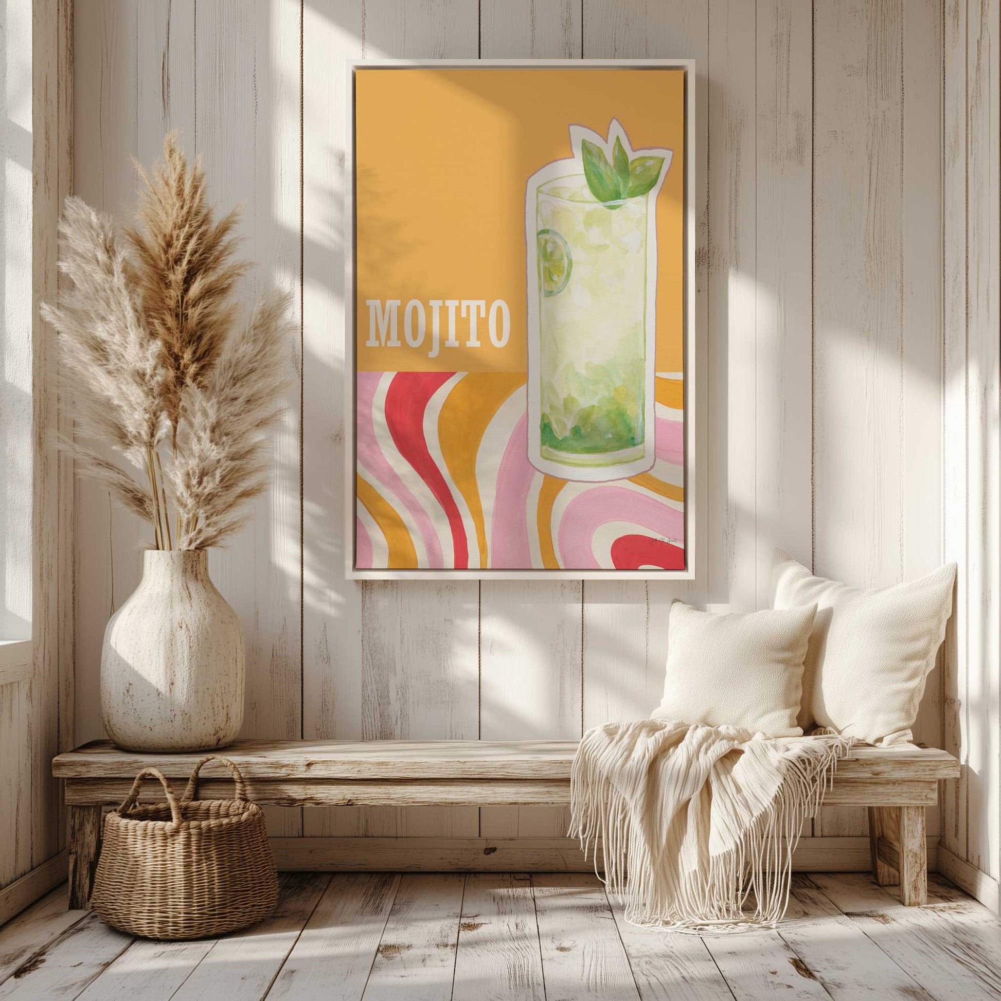 Picture of art in a room