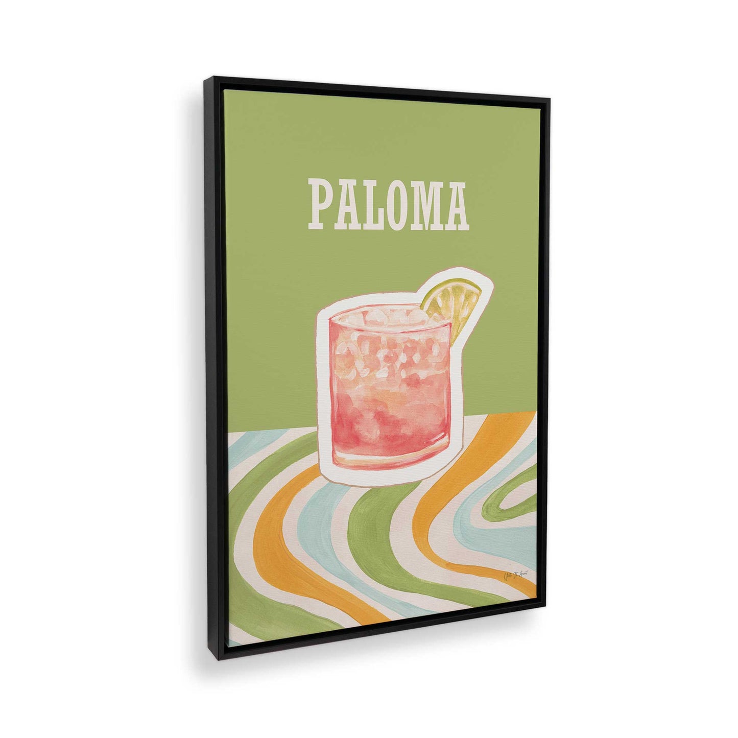 [Color:Satin Black], Picture of the corner of the art