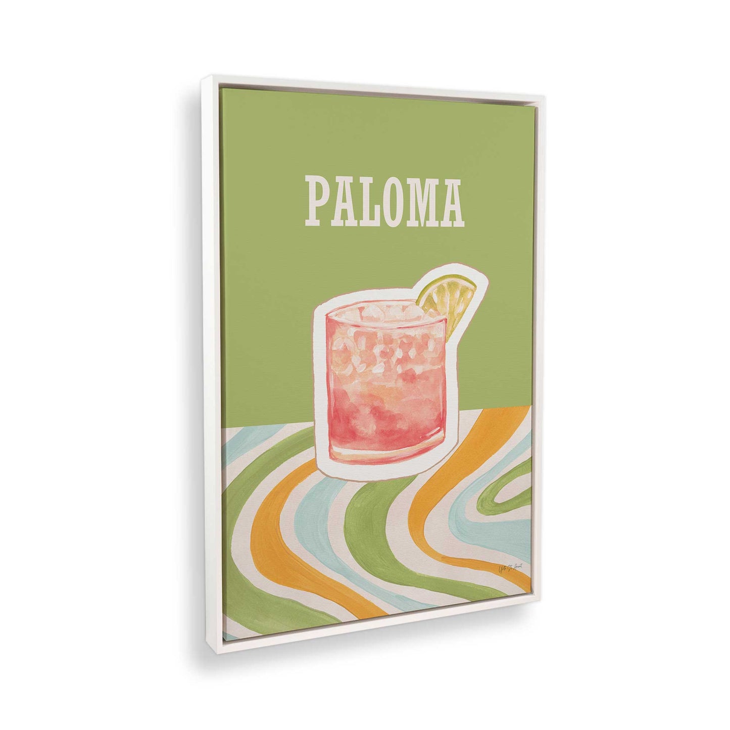 [Color:Opaque White], Picture of the corner of the art