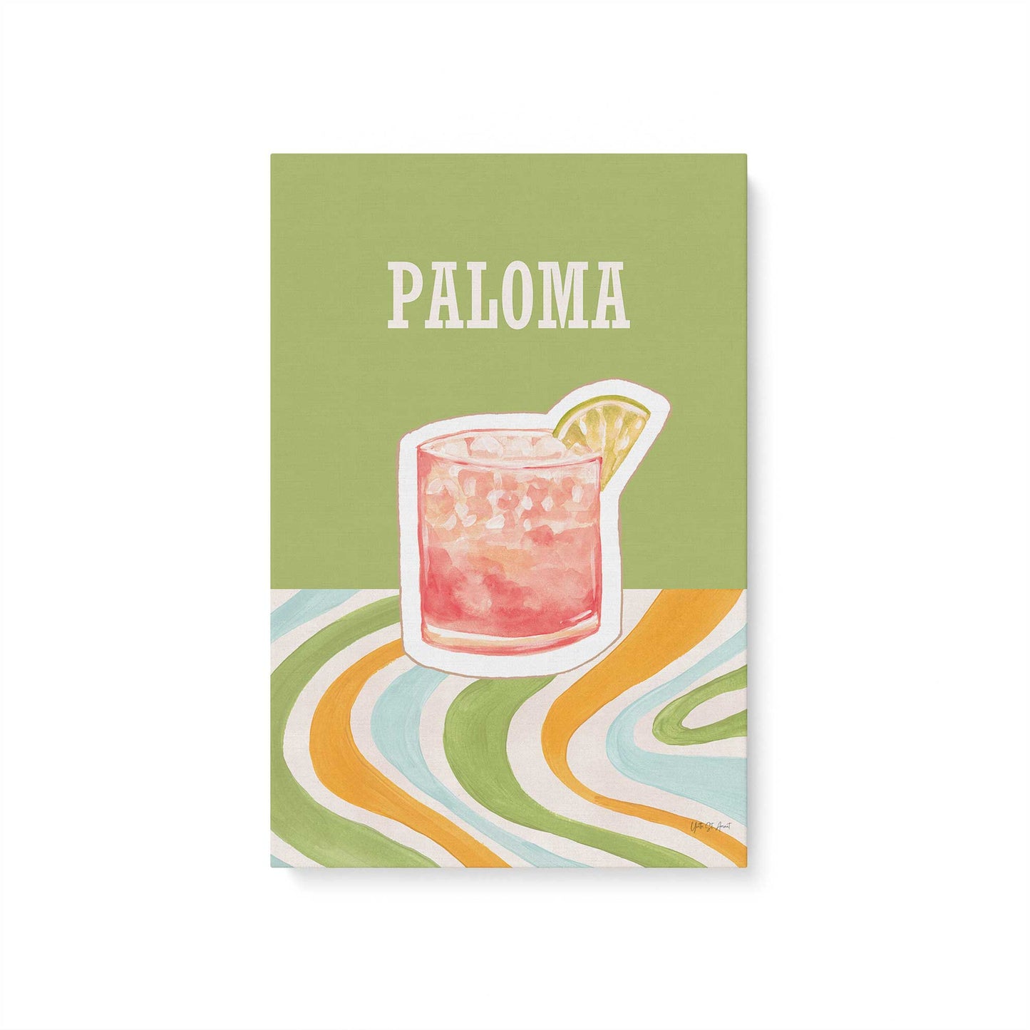 [Color:Stretched Canvas], Picture of art