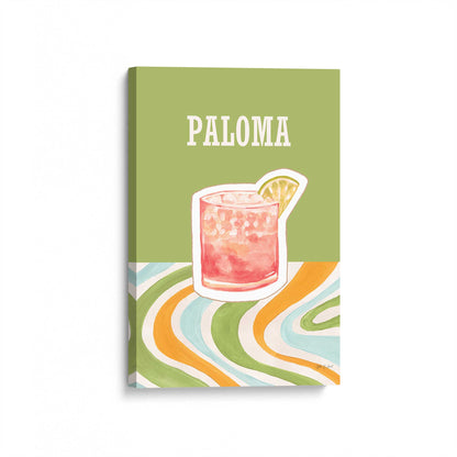 [Color:Stretched Canvas], Picture of art at an angle