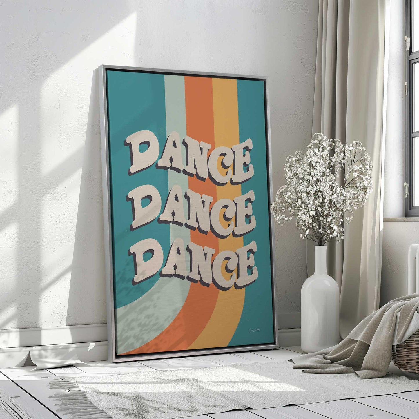 Picture of art in a room