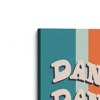 [Color:Stretched Canvas], Picture of the corner of the art