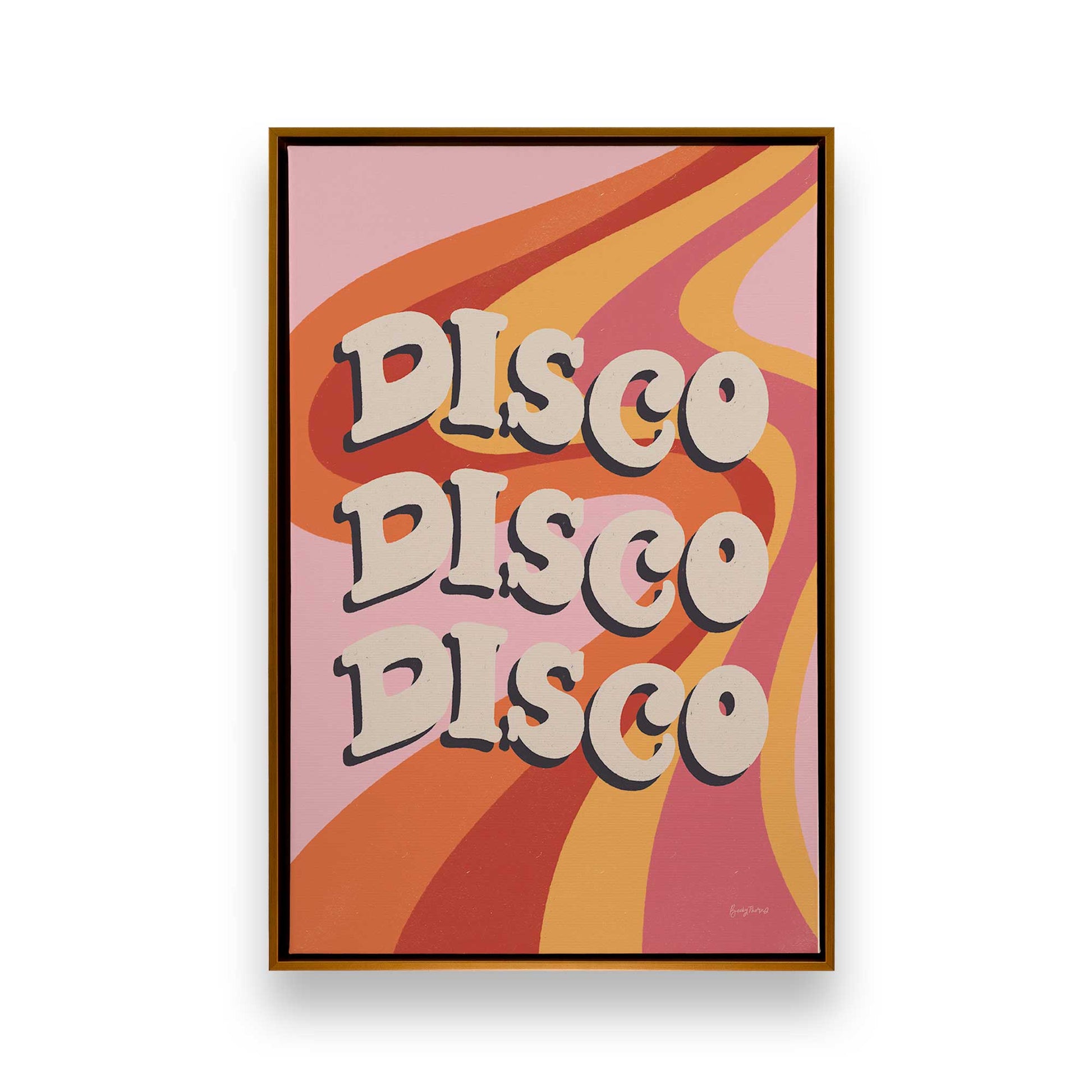 [Color:Polished Gold], Picture of art in a Polished Gold frame