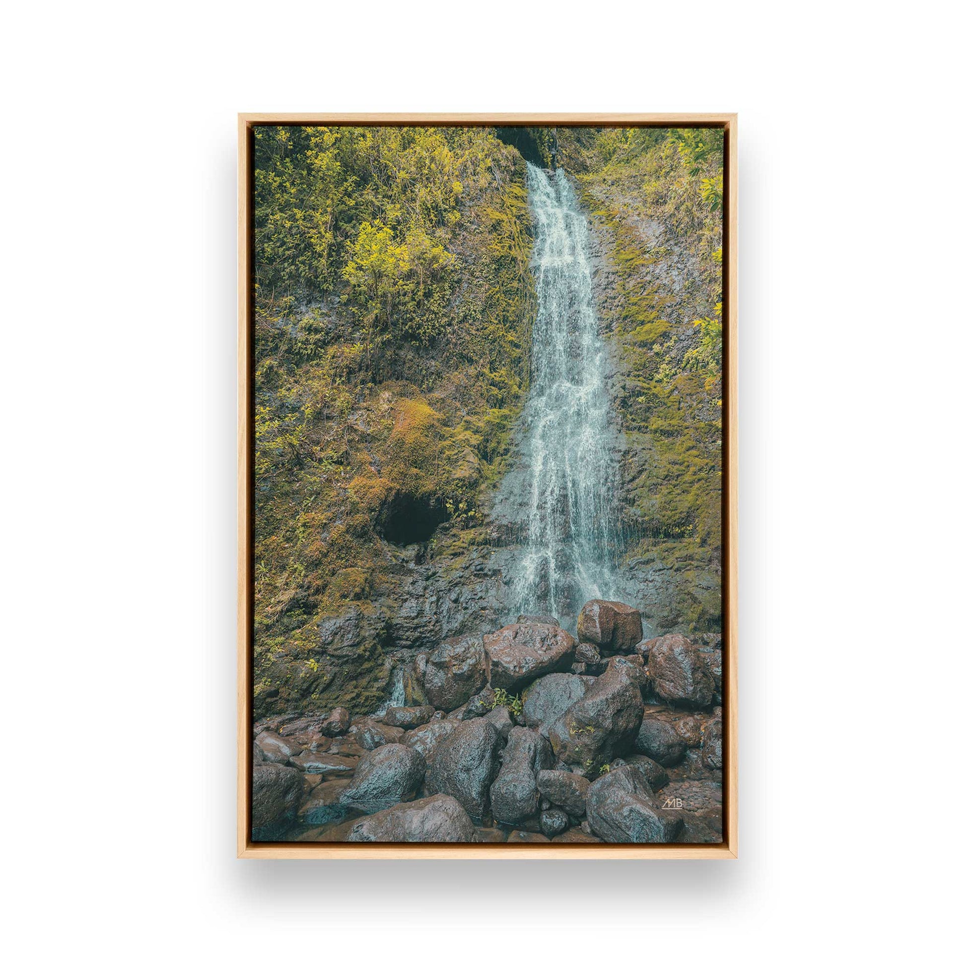 [Color:American Maple], Picture of art in a American Maple frame