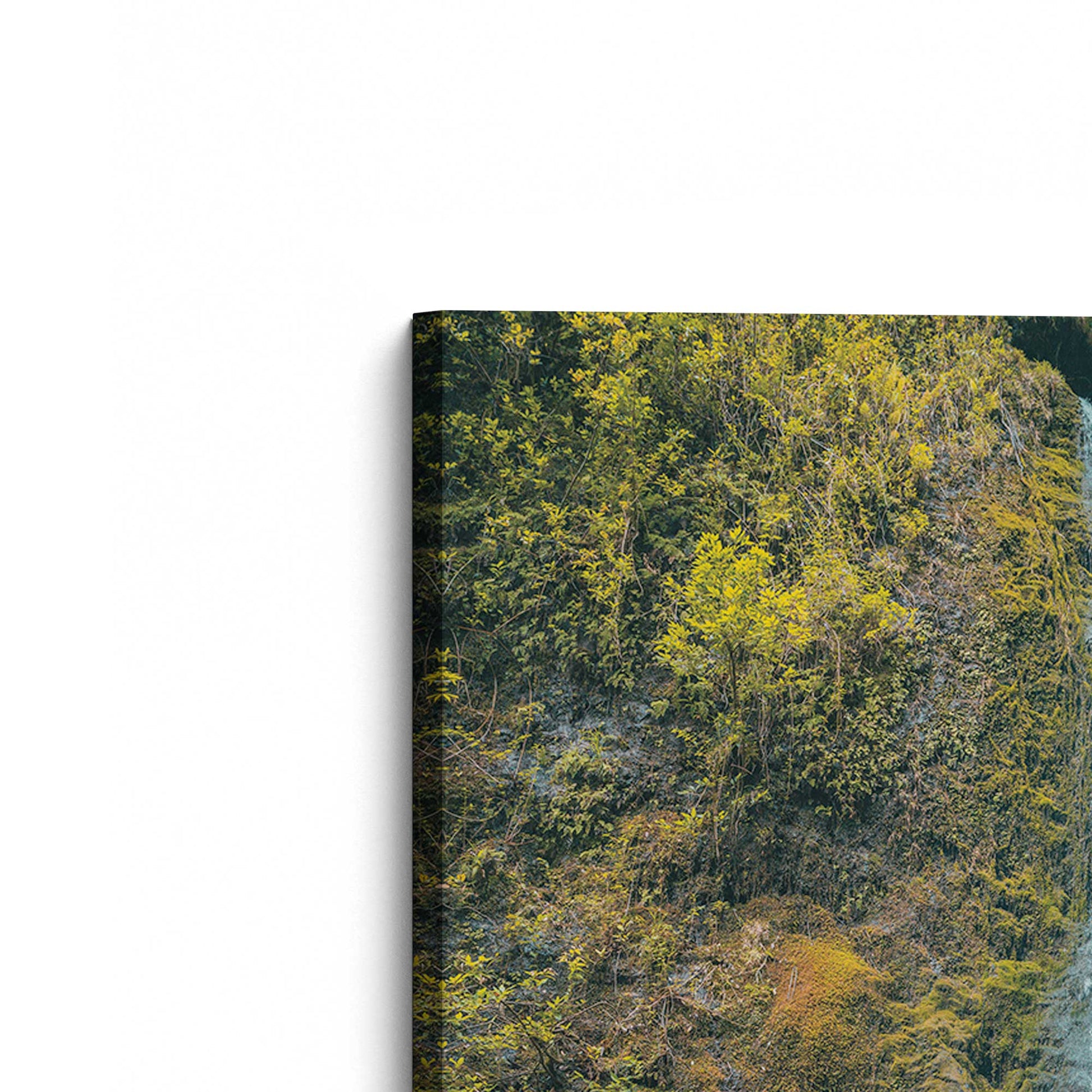 [Color:Stretched Canvas], Picture of the corner of the art