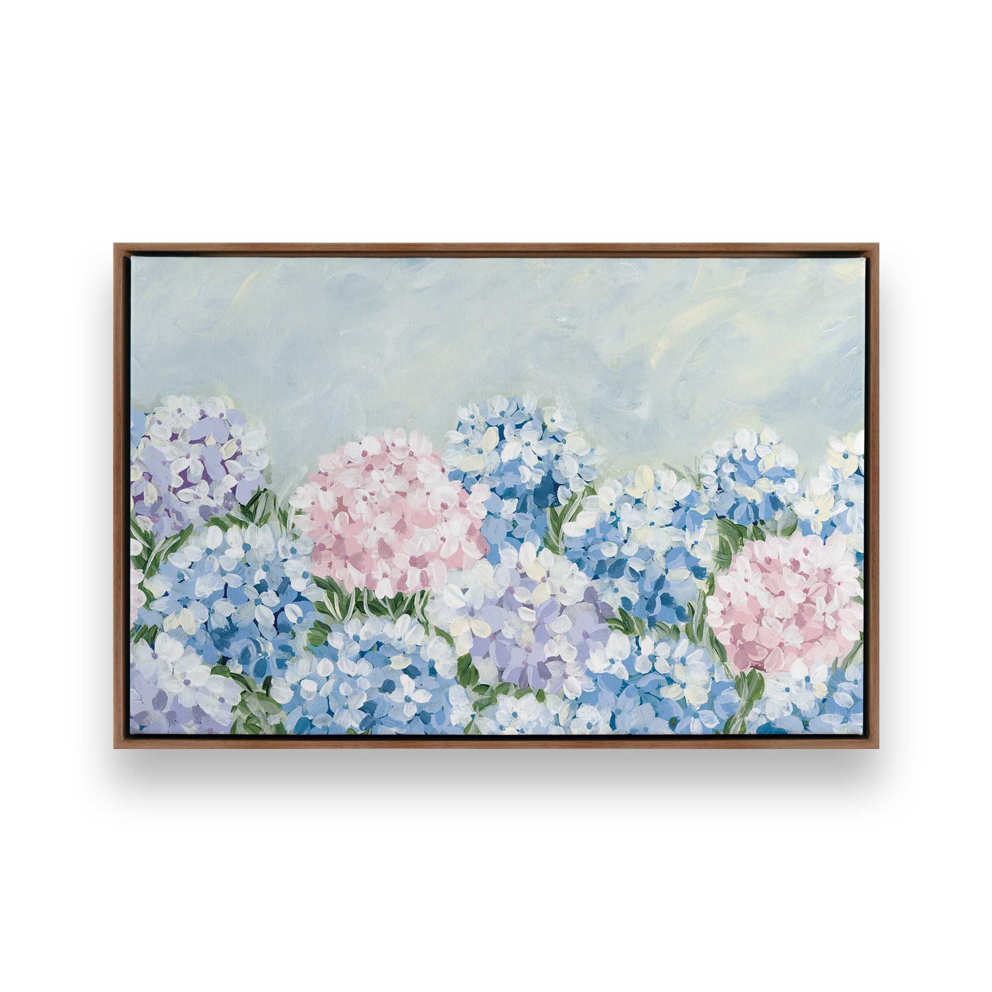 [Color:Walnut], Picture of art in a Walnut frame