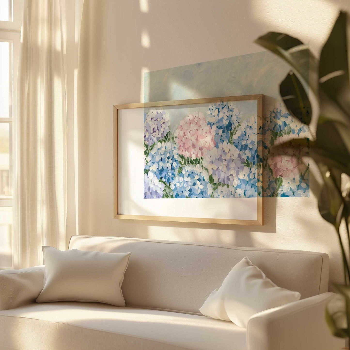 Picture of art in a room