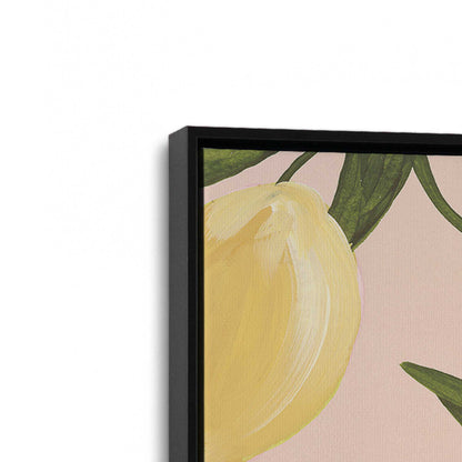 [Color:Satin Black], Picture of art in a Satin Black frame at an angle