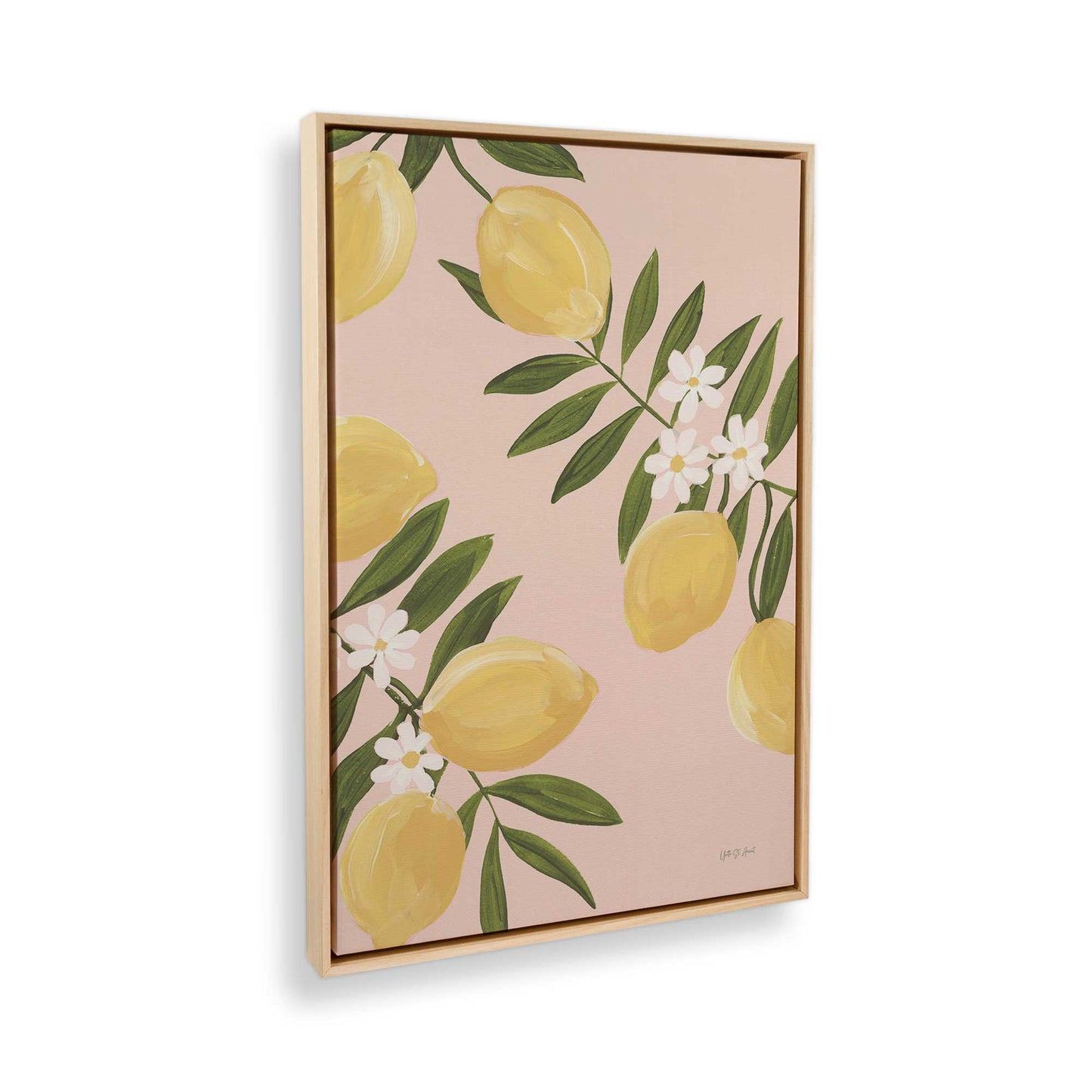 [Color:American Maple], Picture of the corner of the art