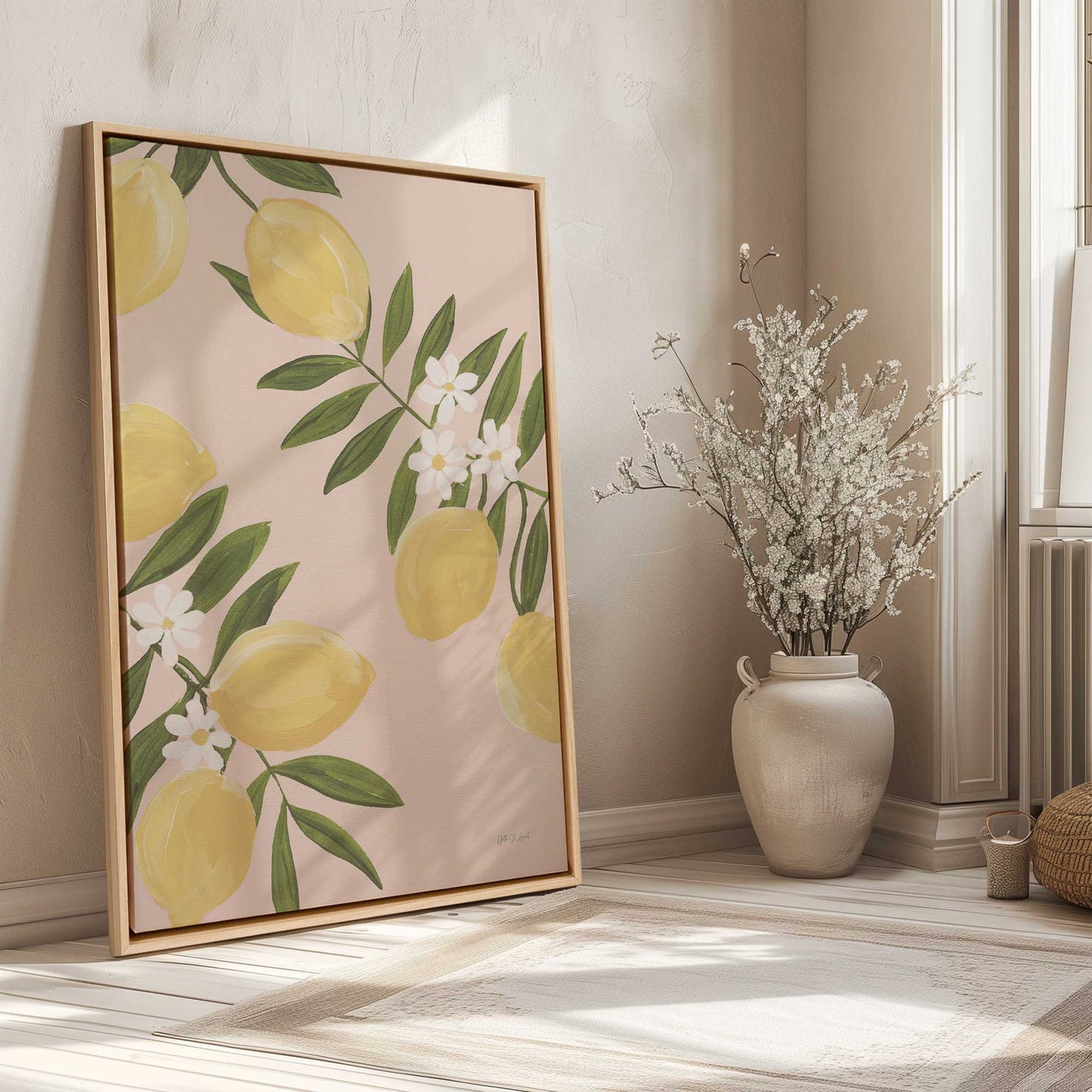 Picture of art in a room