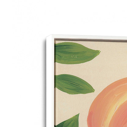 [Color:Opaque White], Picture of art in a White frame at an angle