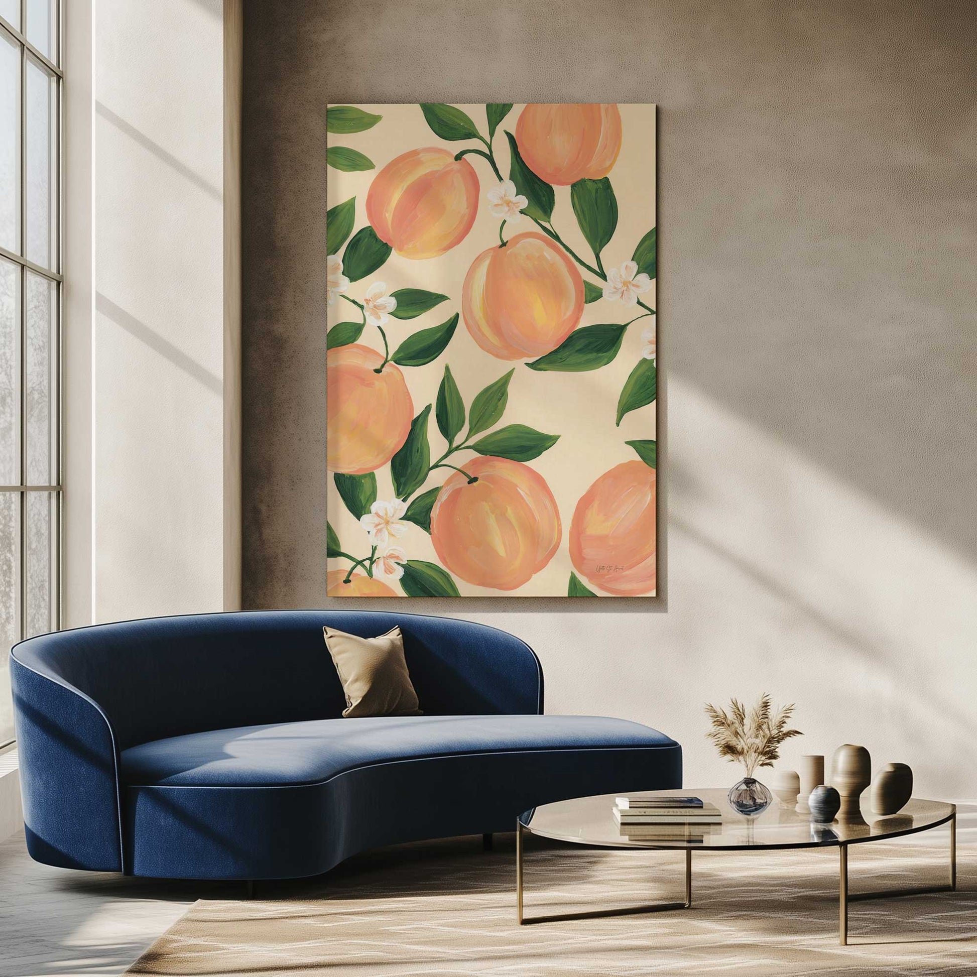 Picture of art in a room