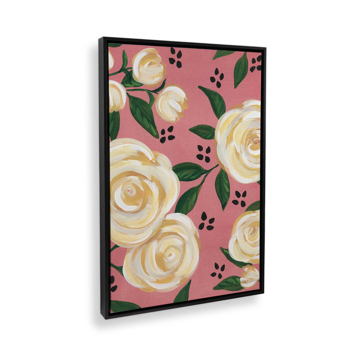 [Color:Satin Black], Picture of the corner of the art