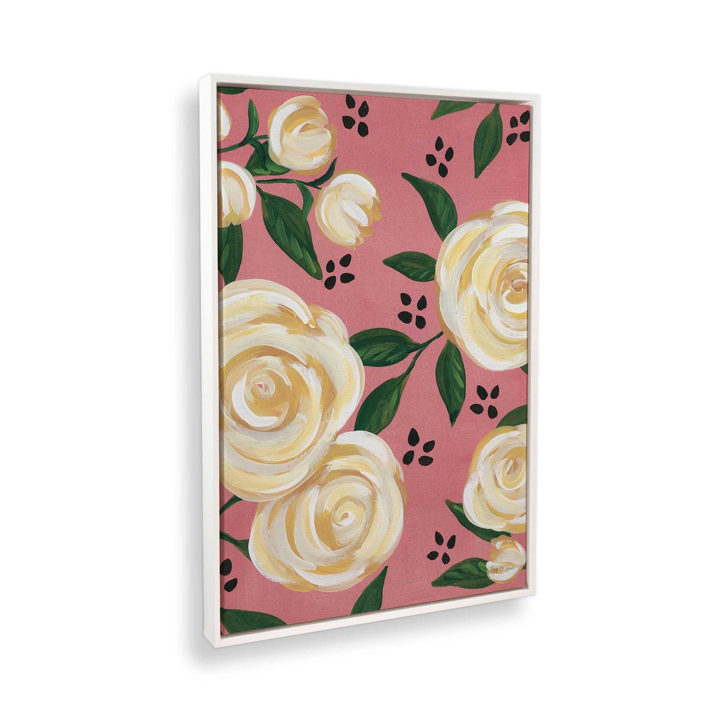 [Color:Opaque White], Picture of the corner of the art