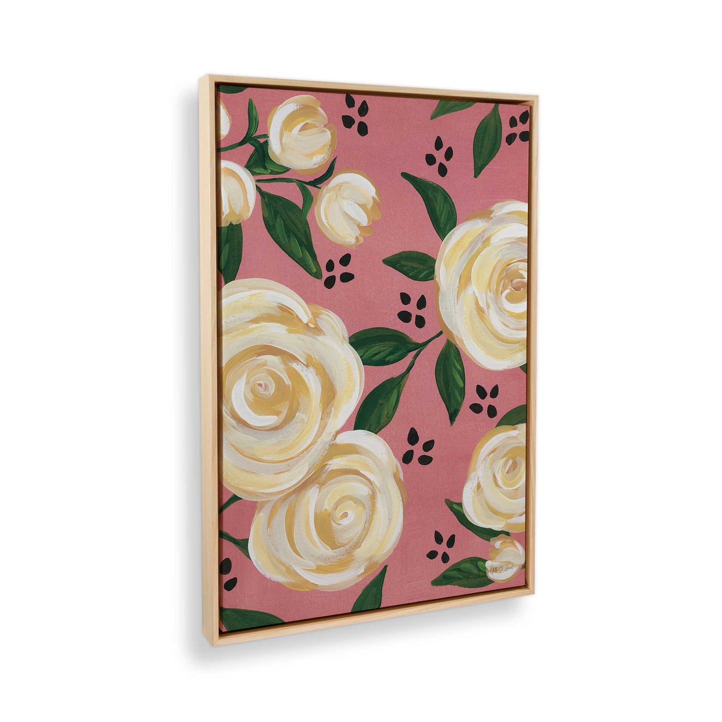 [Color:American Maple], Picture of the corner of the art