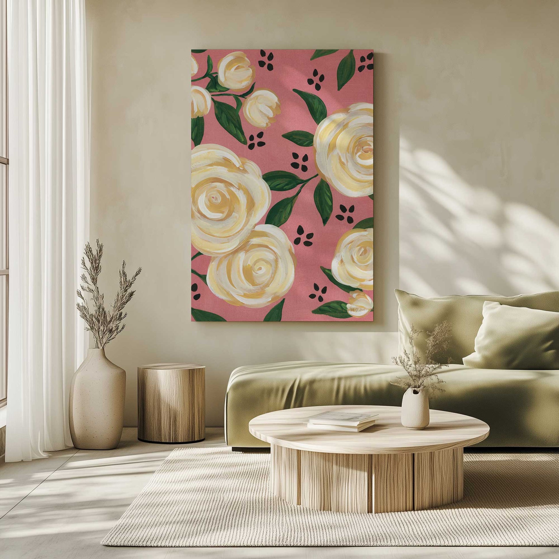 Picture of art in a room