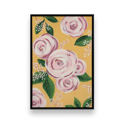 [Color:Satin Black], Picture of art in a Satin Black frame