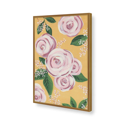 [Color:Polished Gold], Picture of art in a Polished Gold frame of the corner