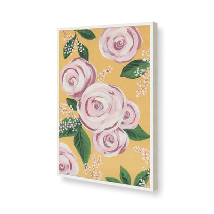 [Color:Opaque White], Picture of art in a Opaque White frame of the corner