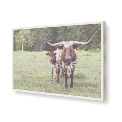[Color:Opaque White], Picture of art in a Opaque White frame of the corner