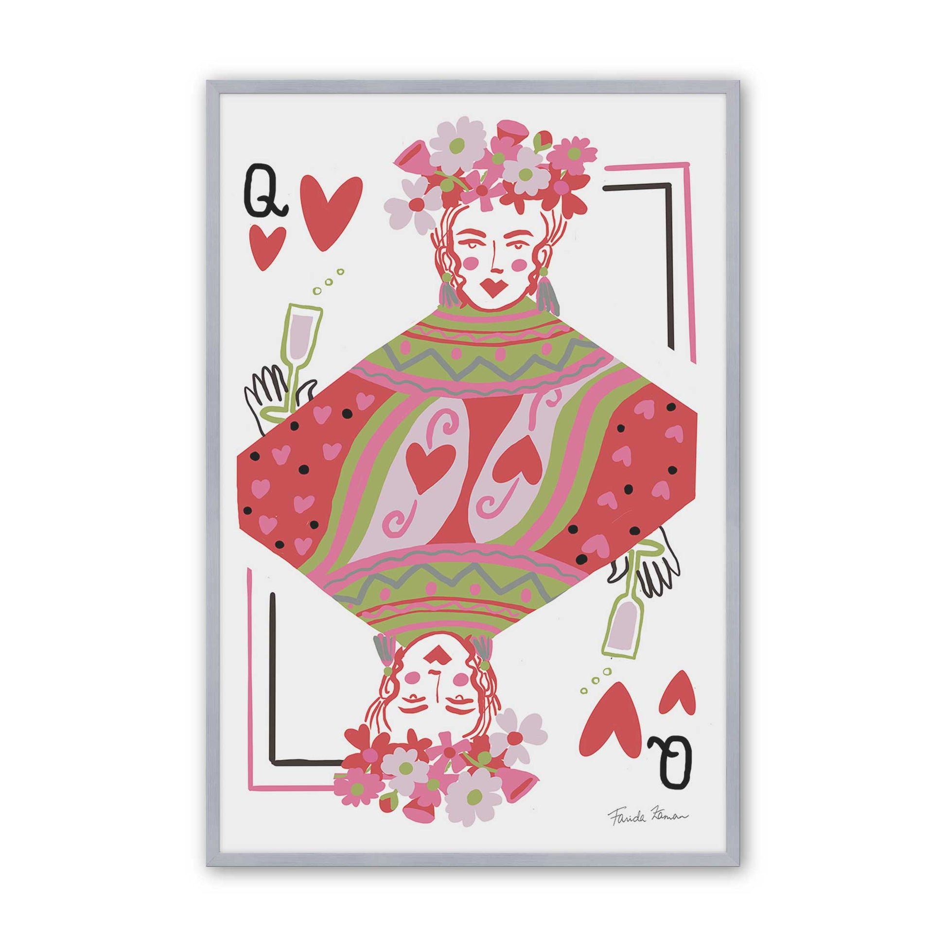 [Color:Polished Chrome], Picture of art in a Polished Chrome frame