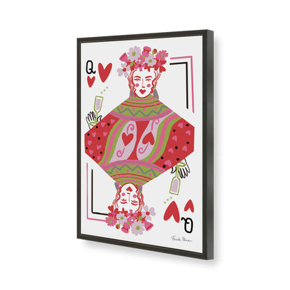 [Color:Satin Black], Picture of art in a Satin Black frame of the corner