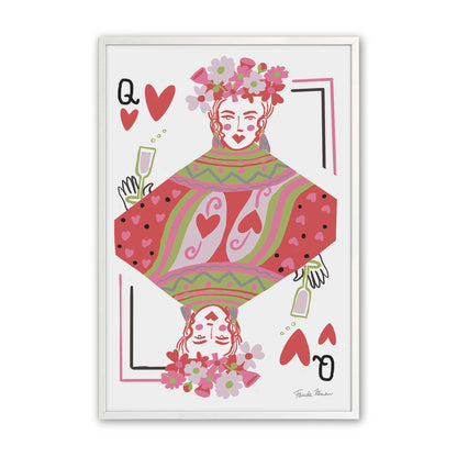 [Color:Opaque White], Picture of art in a Opaque White frame