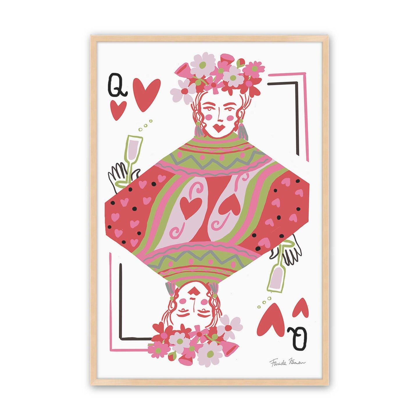 [Color:Raw Maple], Picture of art in a Raw Maple frame