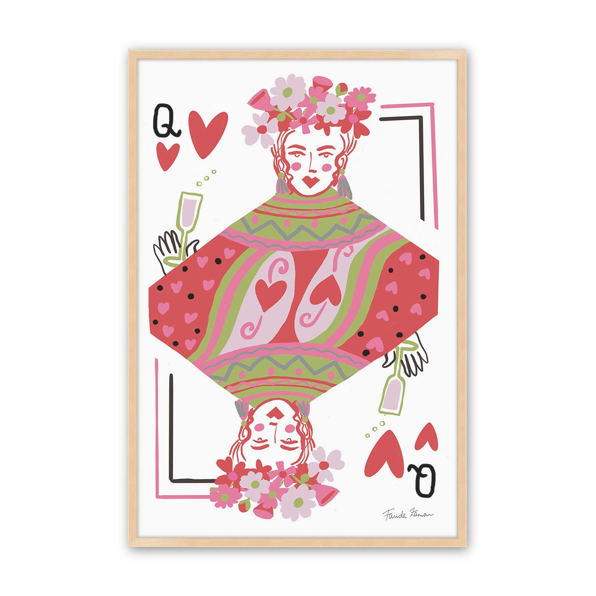 [Color:Raw Maple], Picture of art in a Raw Maple frame