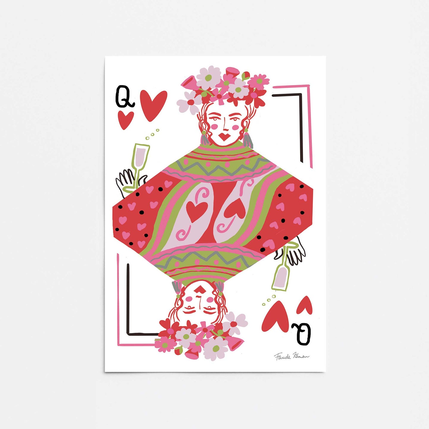 [Color:Rolled Print], Picture of close up of art