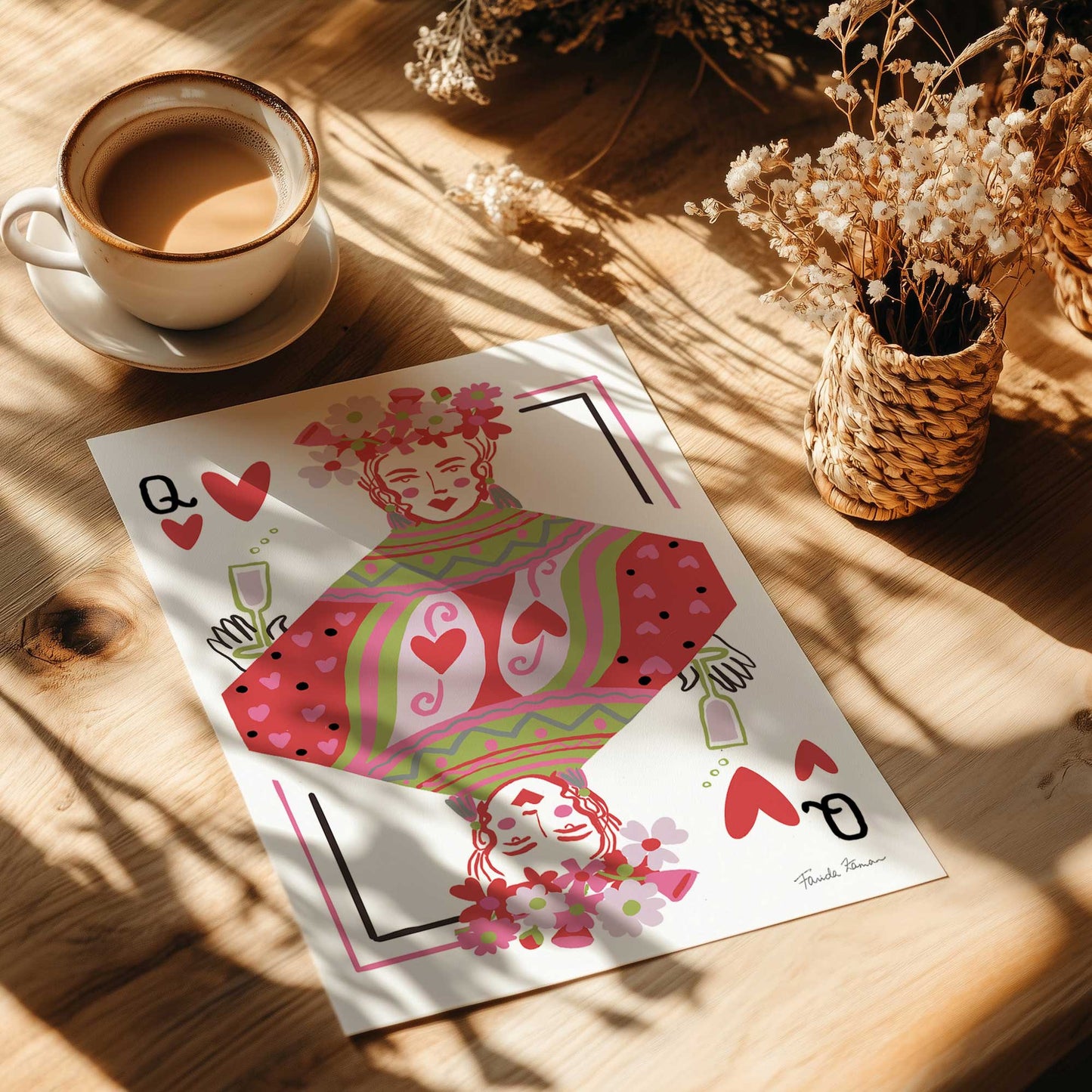 [Color:Rolled Print], Picture of close up of art