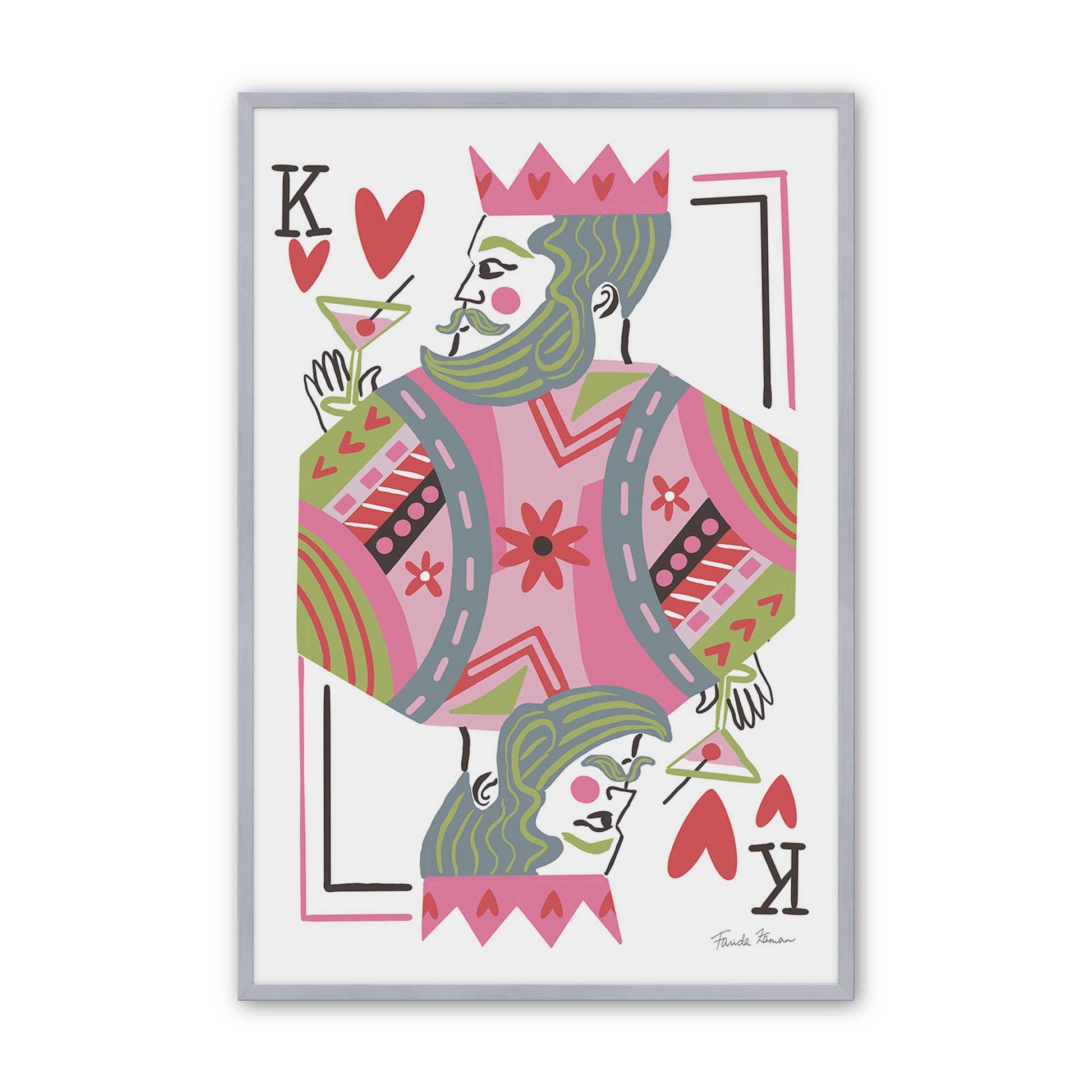 [Color:Polished Chrome], Picture of art in a Polished Chrome frame